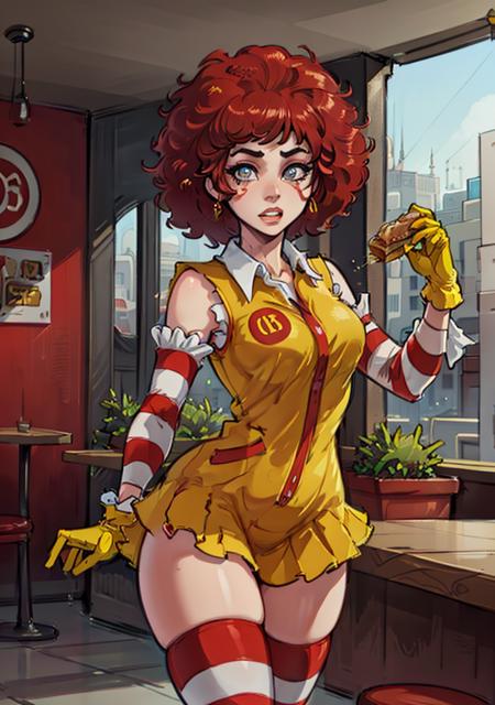 Ronald McDonald-Chan, Character/Outfit, by YeiyeiArt (Restaurant 